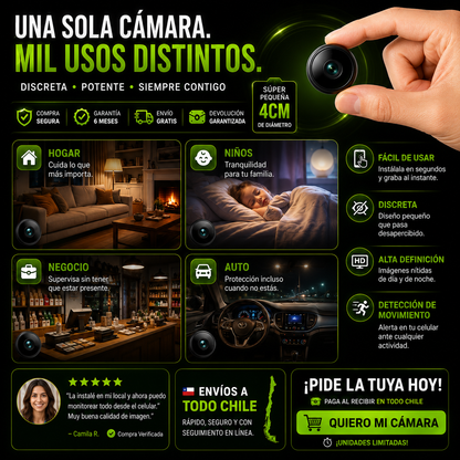 StealthCam Pro™ – Protege lo que más importa.